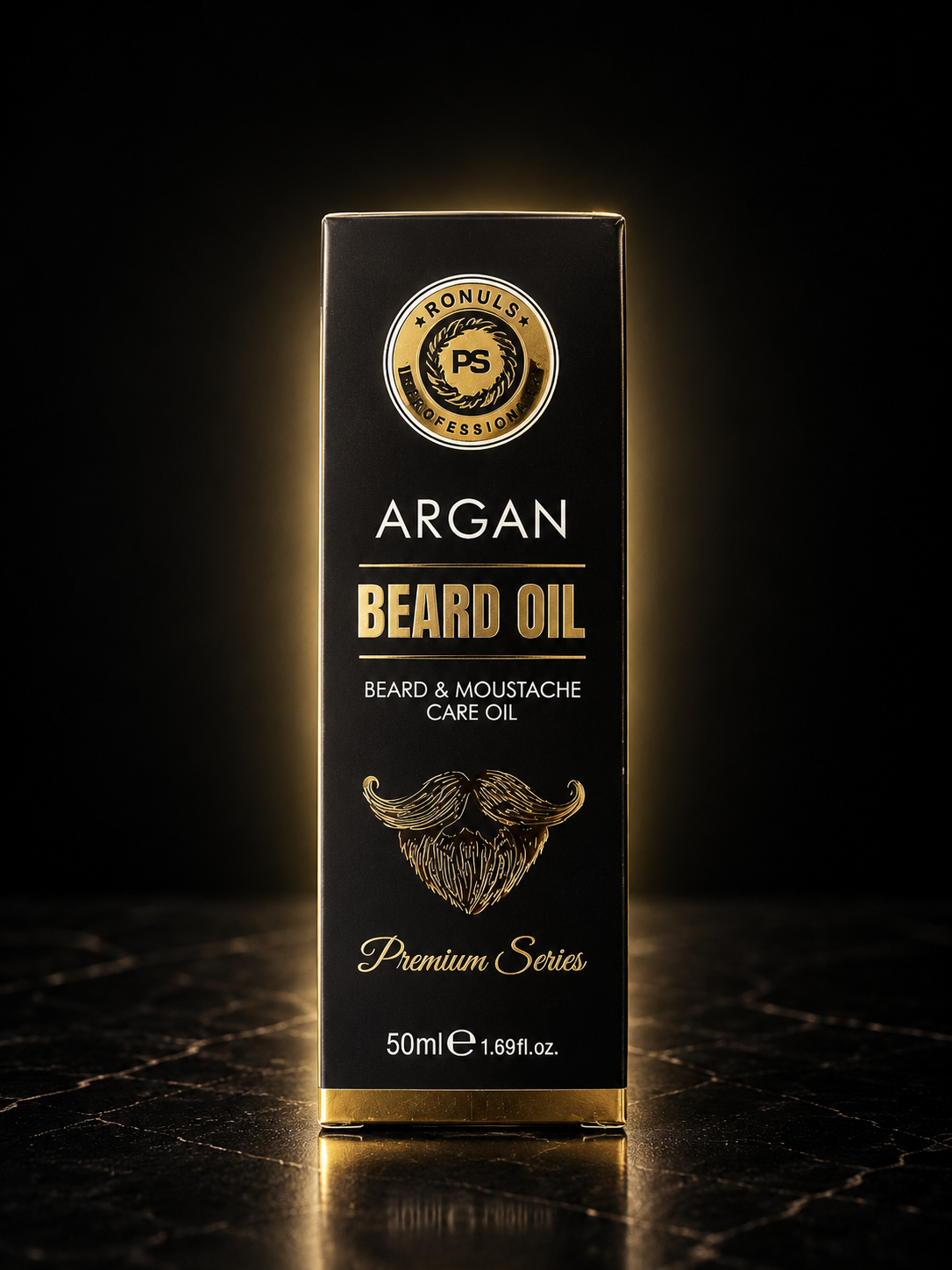 Aceite de barba premium disponible en Barbería Morchi